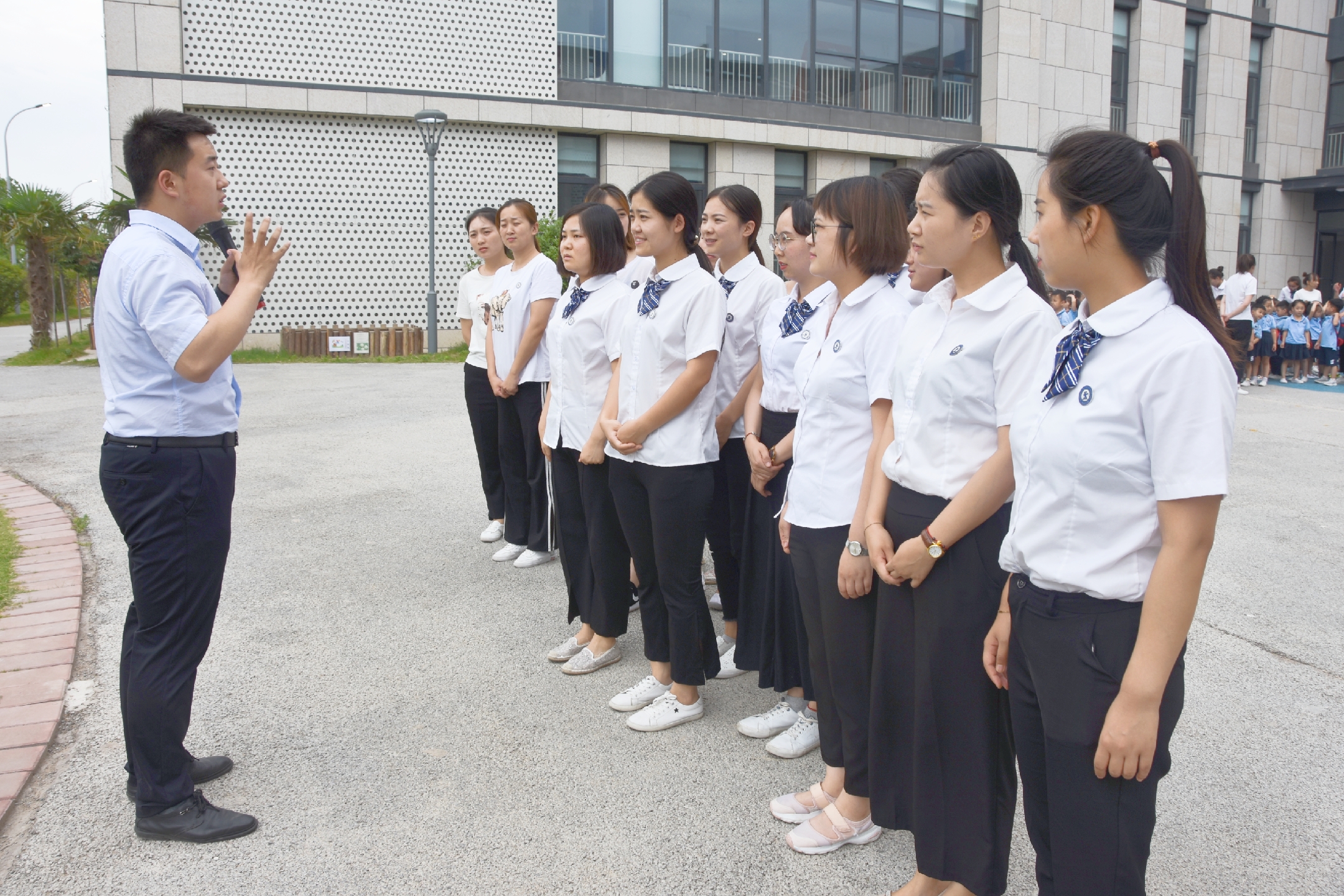 西安交大韩城学校开展地震应急疏散演练活动